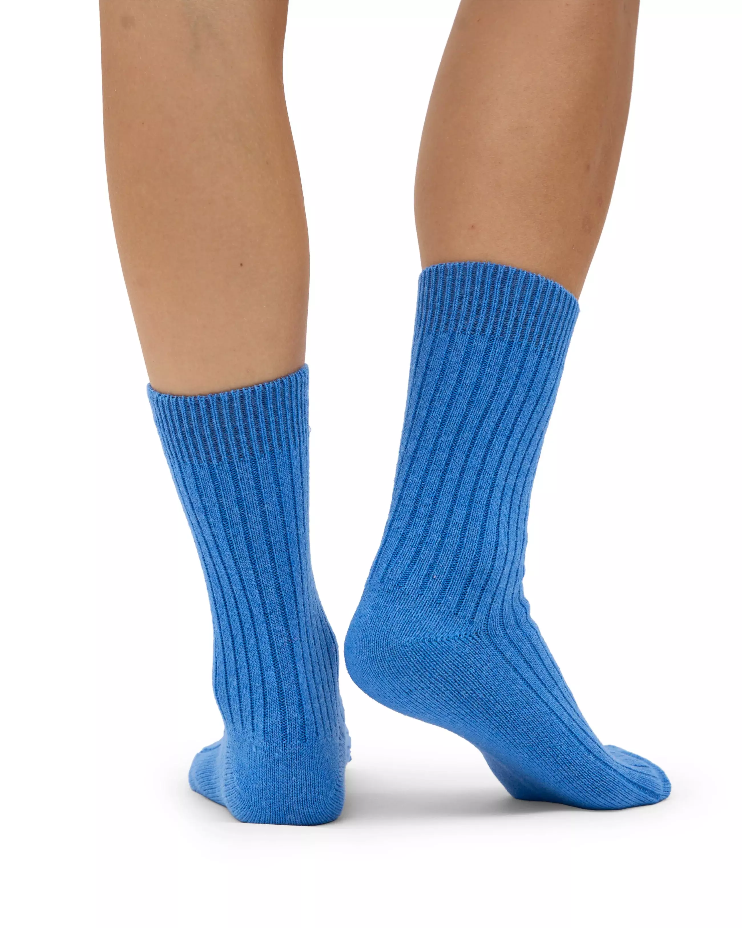 Colorful Standard Merino Wool Blend Socke - Pacific Blue